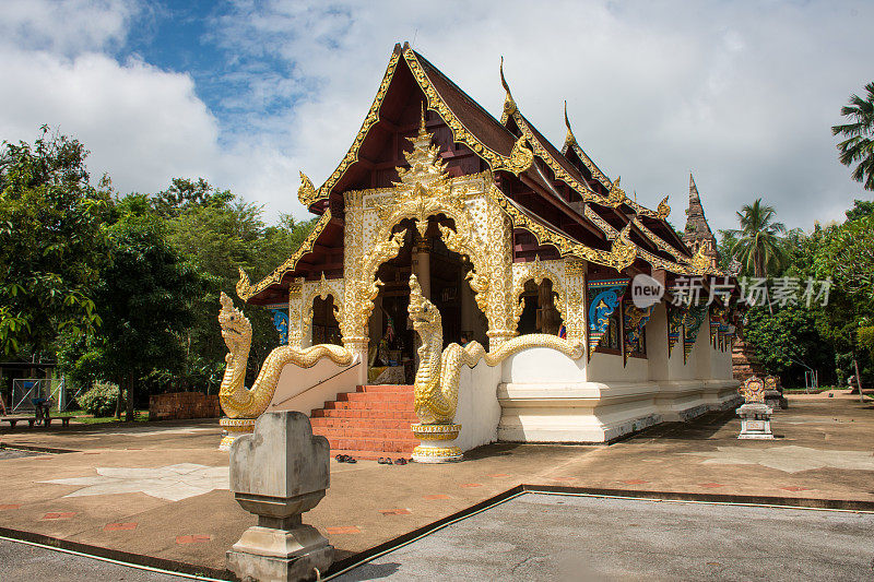 Wat Phaya Wat，楠省，泰国